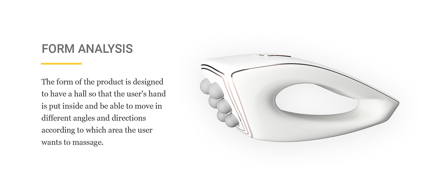 industrial design，Massager，