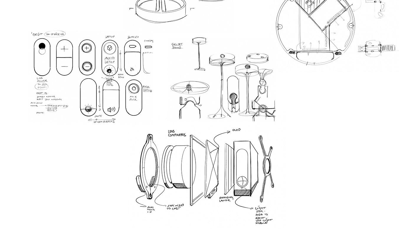Louis Berger，intelligence，orbit，Projector，Aluminium，household，