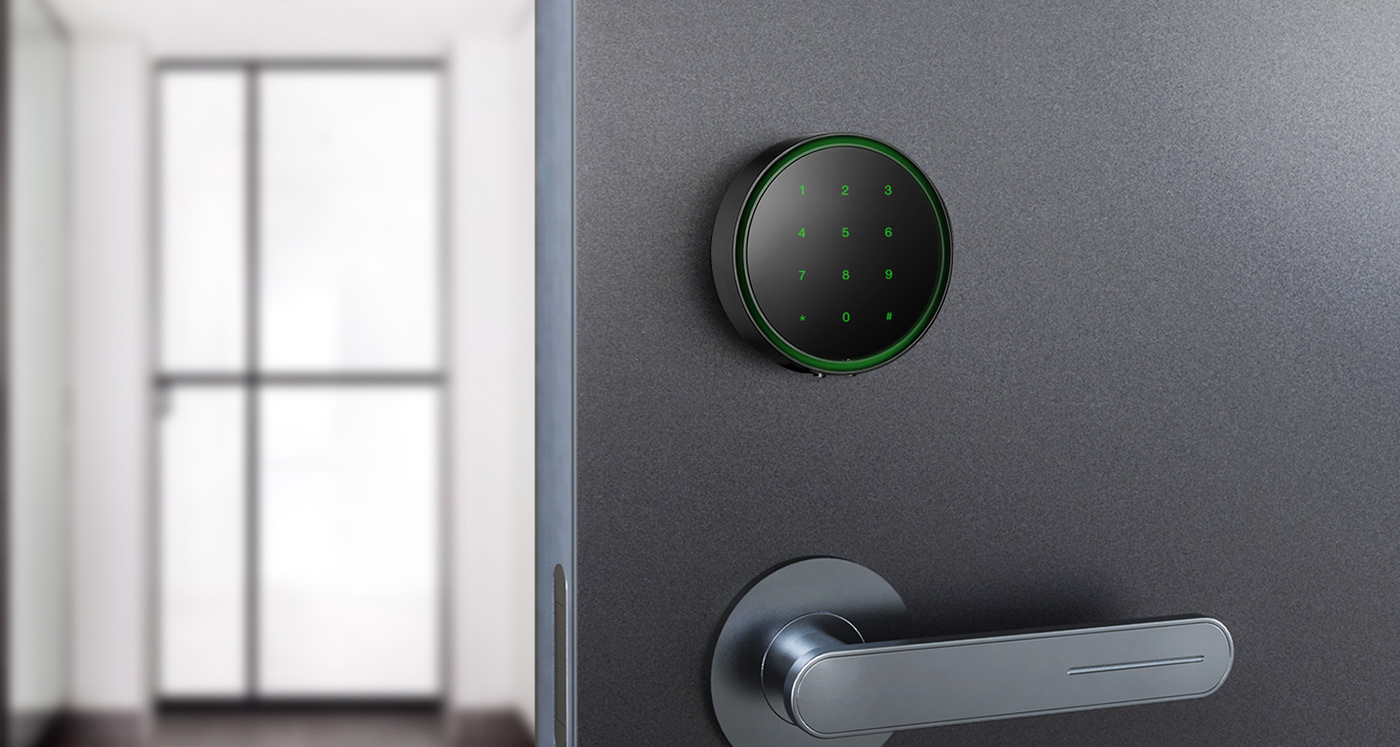 intelligence，circular，Door lock，