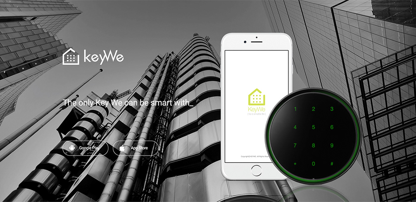 intelligence，circular，Door lock，