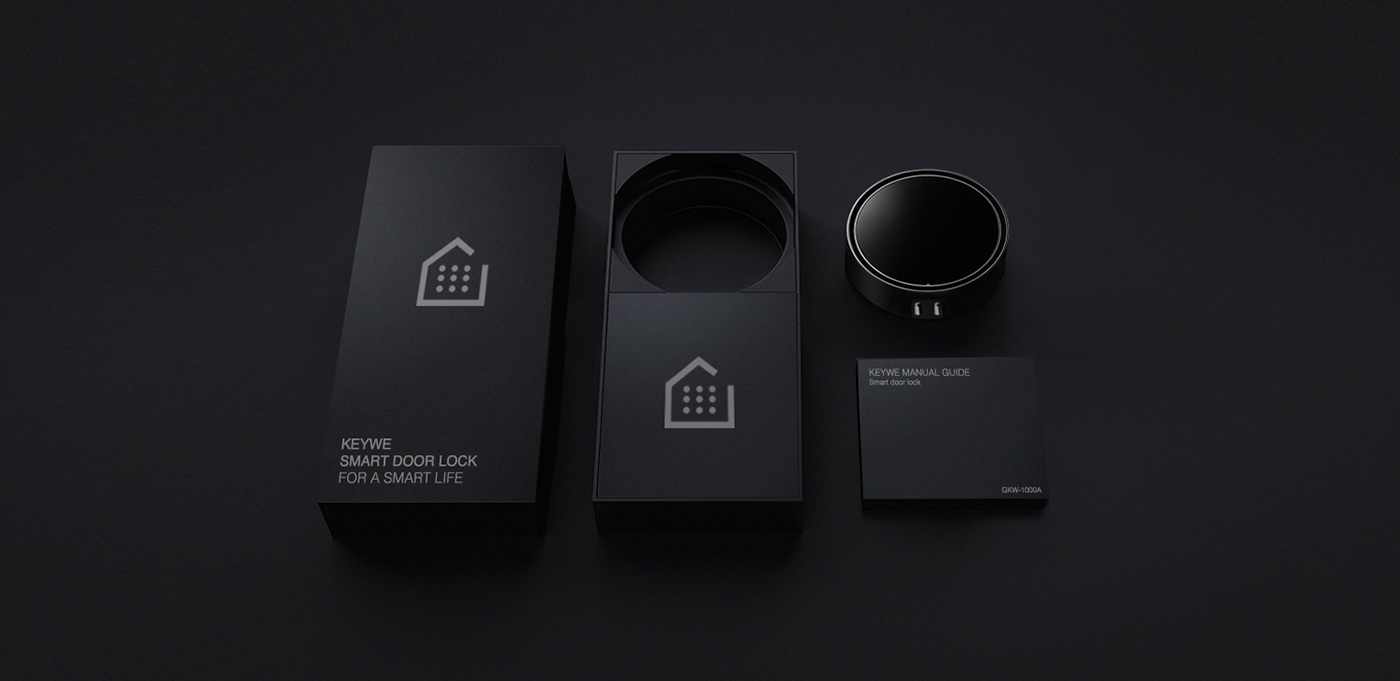 intelligence，circular，Door lock，