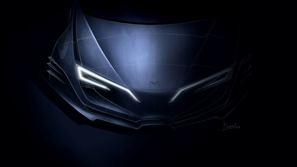 Automatic design，Hybrid sports car，Dynamic fashion，Uniqueness，industrial design，