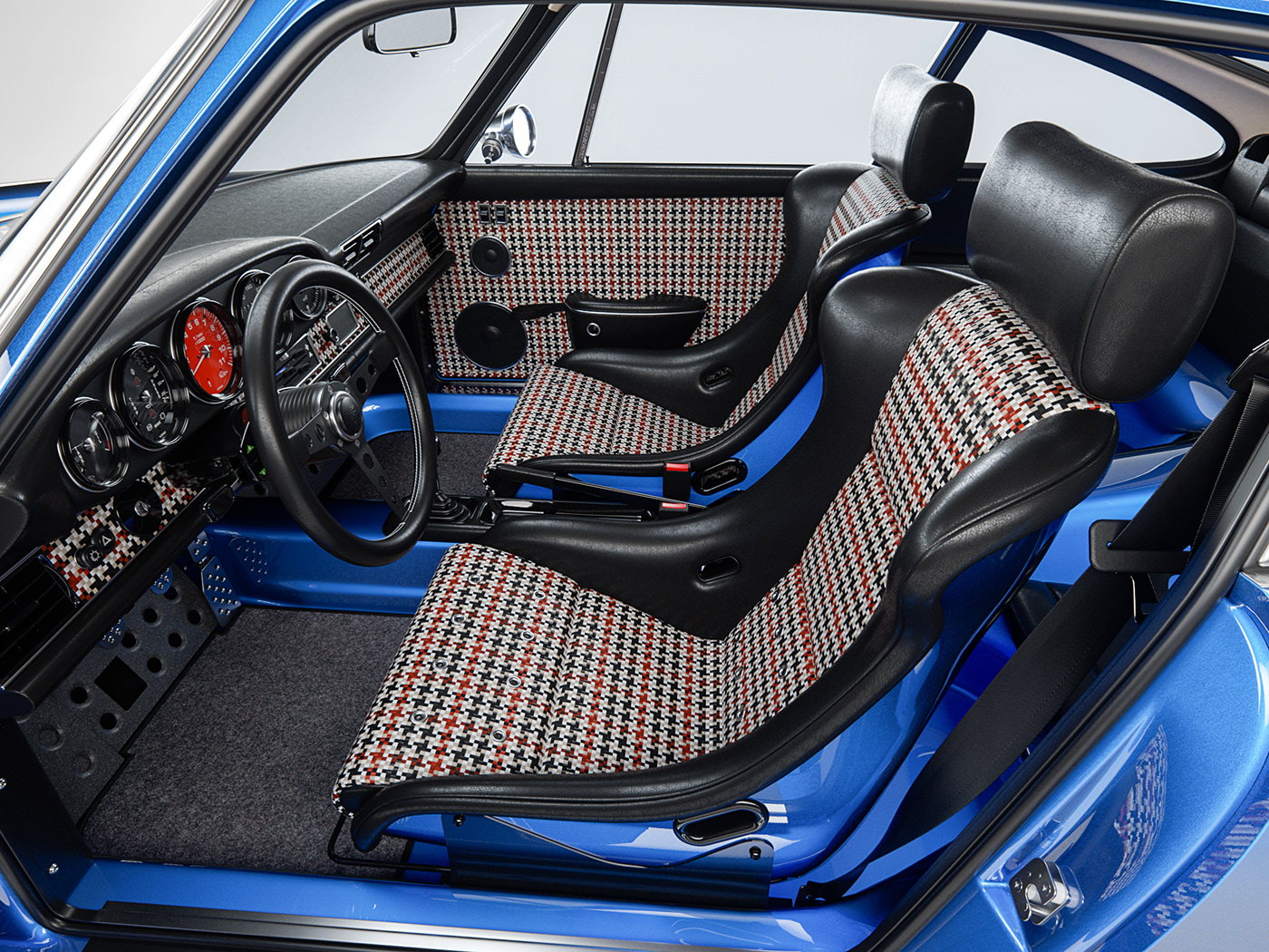 Free 3D model download，automobile，Vintage car，blue，Szymon Kubicki，3D modeling，nine hundred and eleven，Porsche，