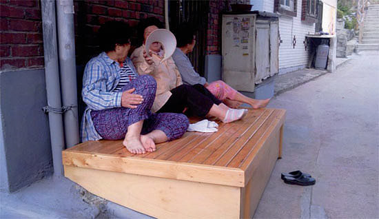 木椅，韩国，Joseph Yang，Pyeongsang，