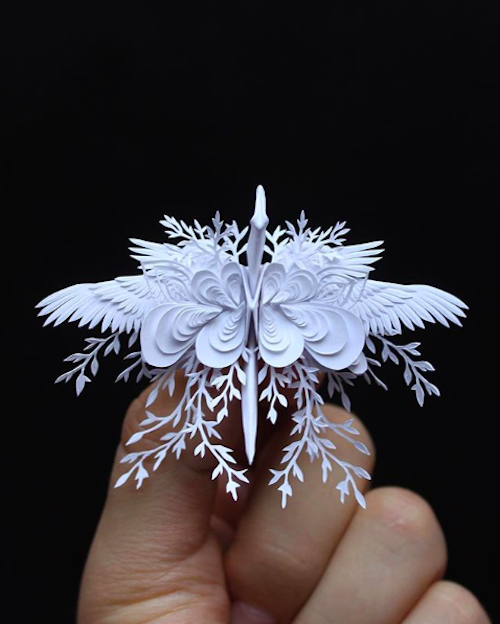 Cristian，Marianciuc，Folding paper crane，manual，various，
