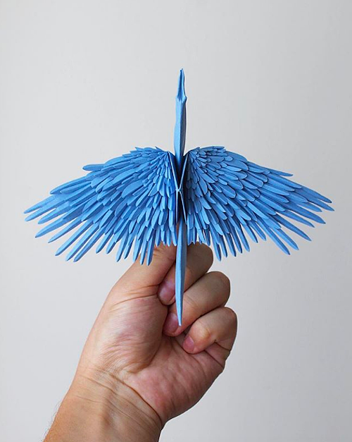 Cristian，Marianciuc，Folding paper crane，manual，various，