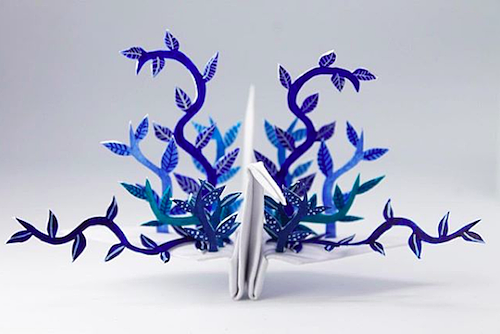 Cristian，Marianciuc，Folding paper crane，manual，various，