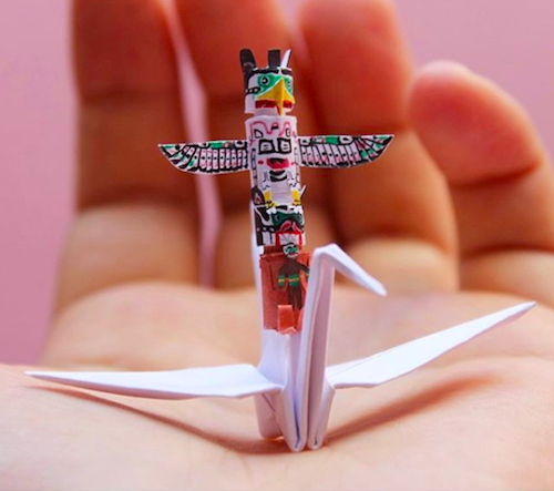 Cristian，Marianciuc，Folding paper crane，manual，various，