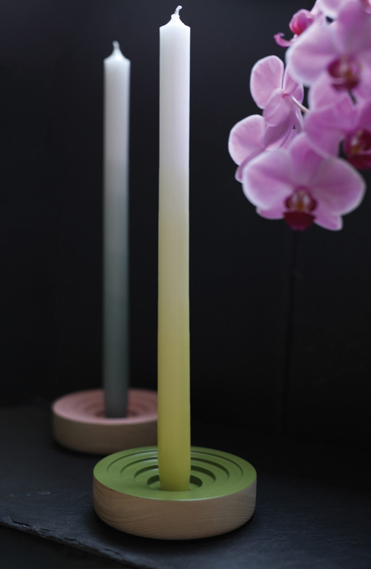 Candlestick，woodiness，color，