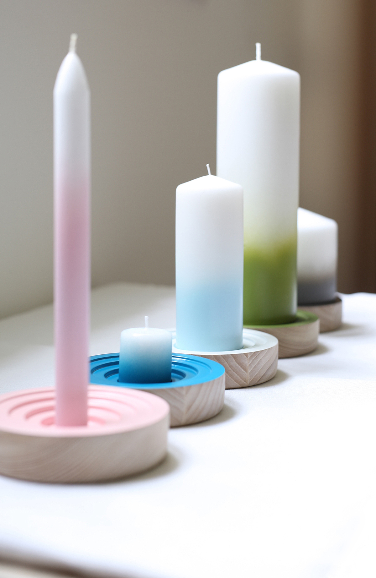 Candlestick，woodiness，color，