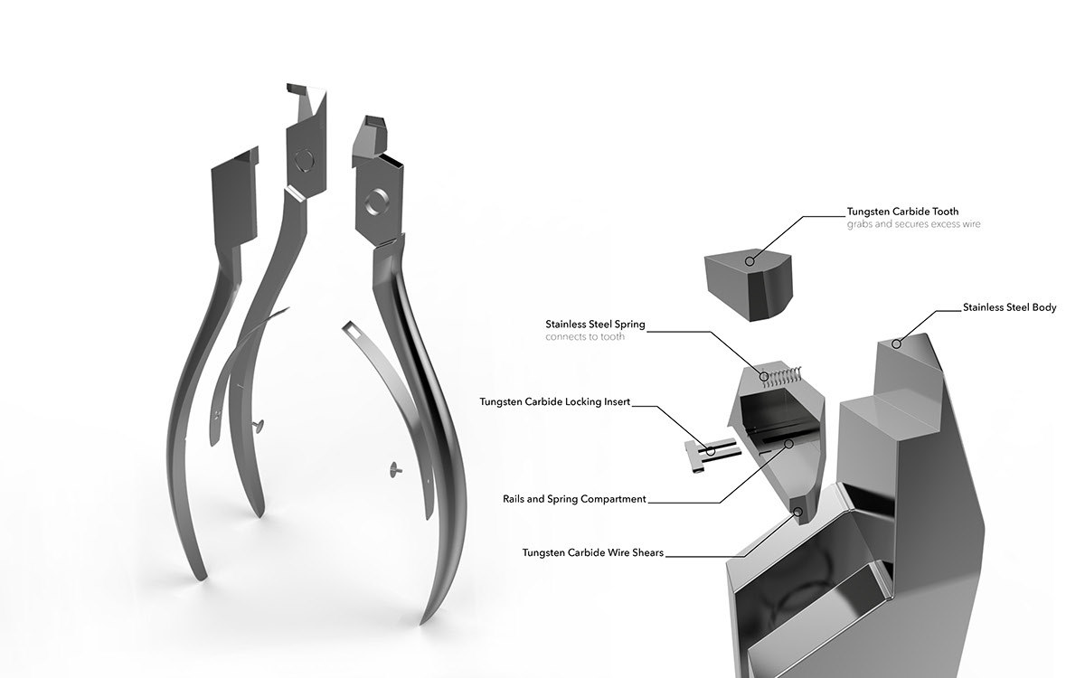 医用端铣刀设计