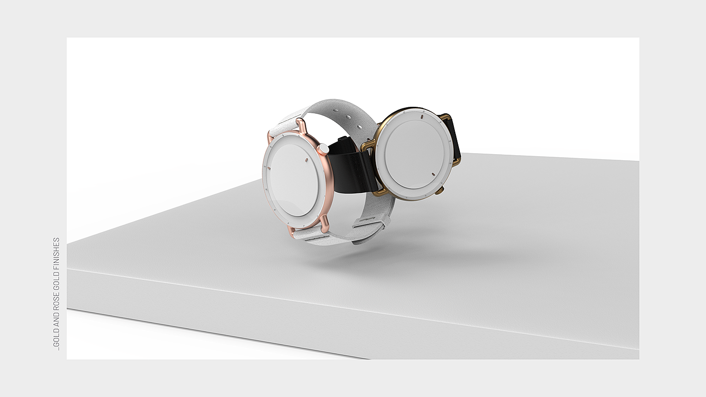 black and white，Minimalist，Wrist watch，