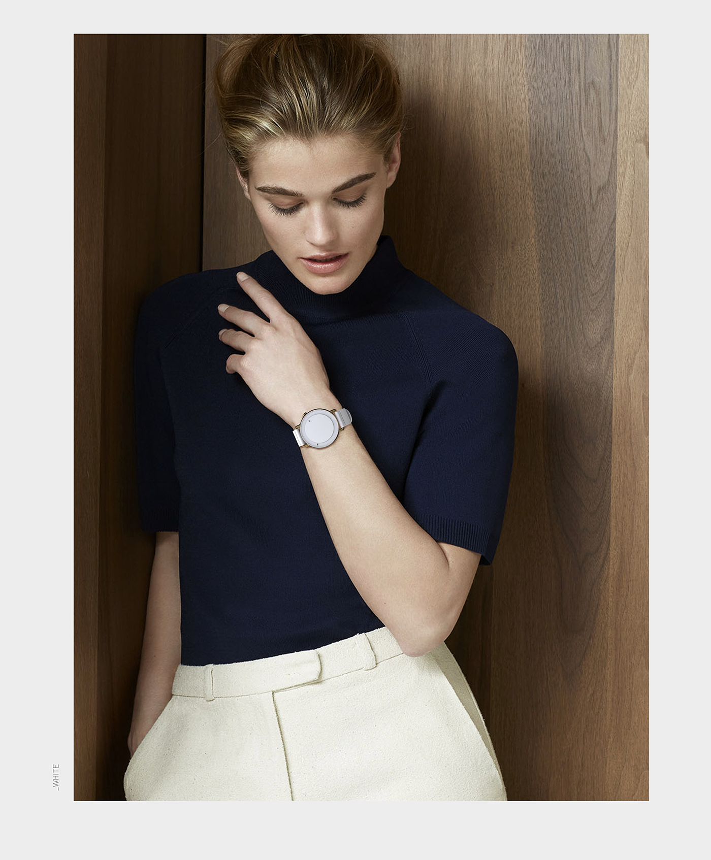 black and white，Minimalist，Wrist watch，