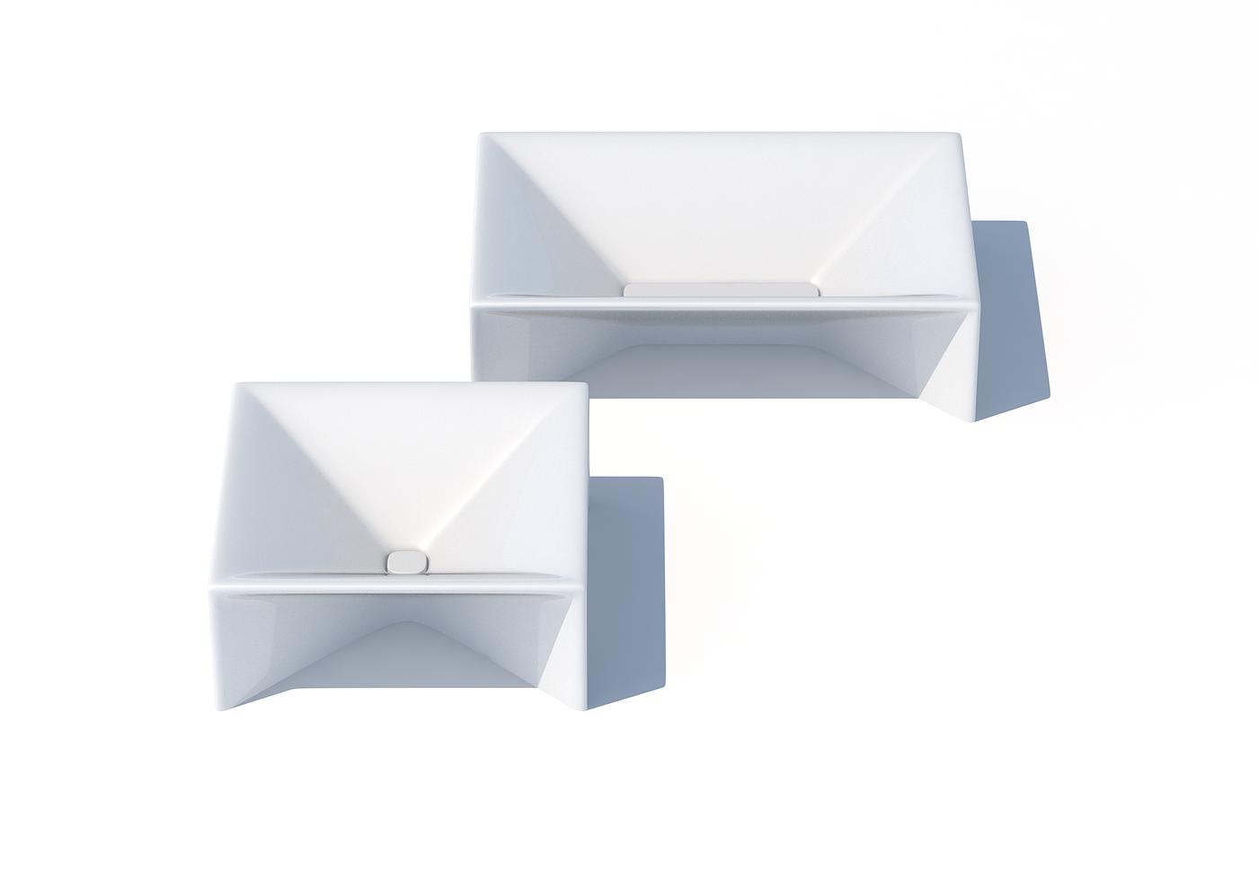 geometry，Fold，hand sink，