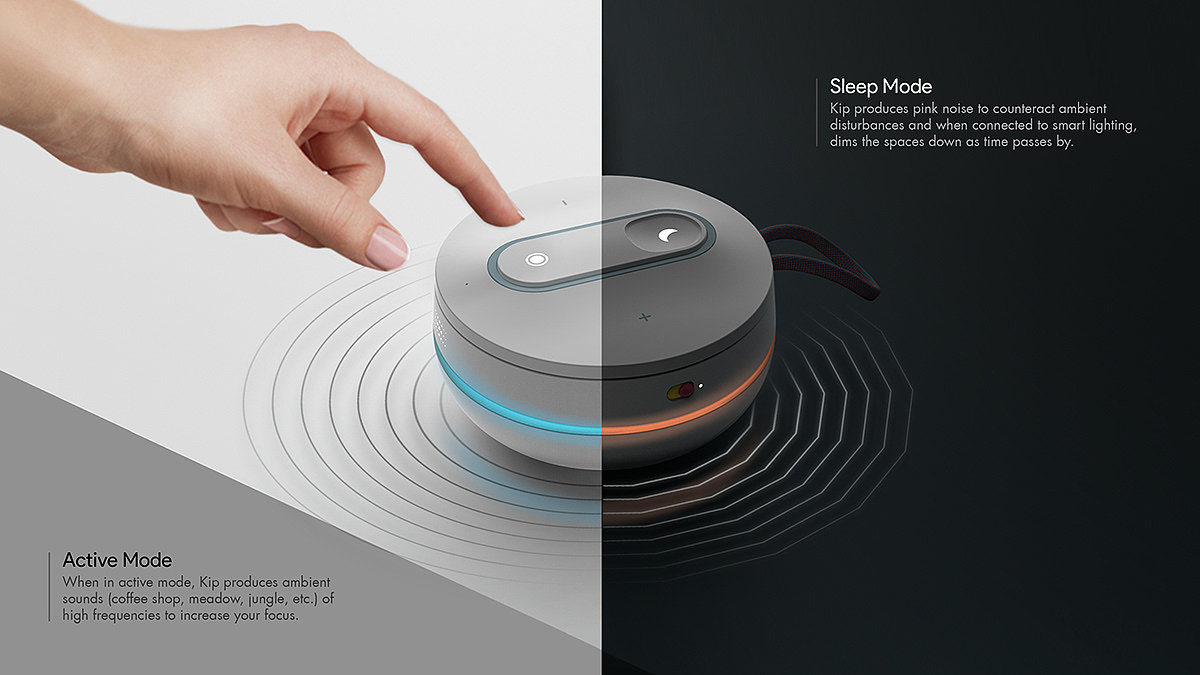 product design，Kip-Sleep Well，Digital，intelligence，