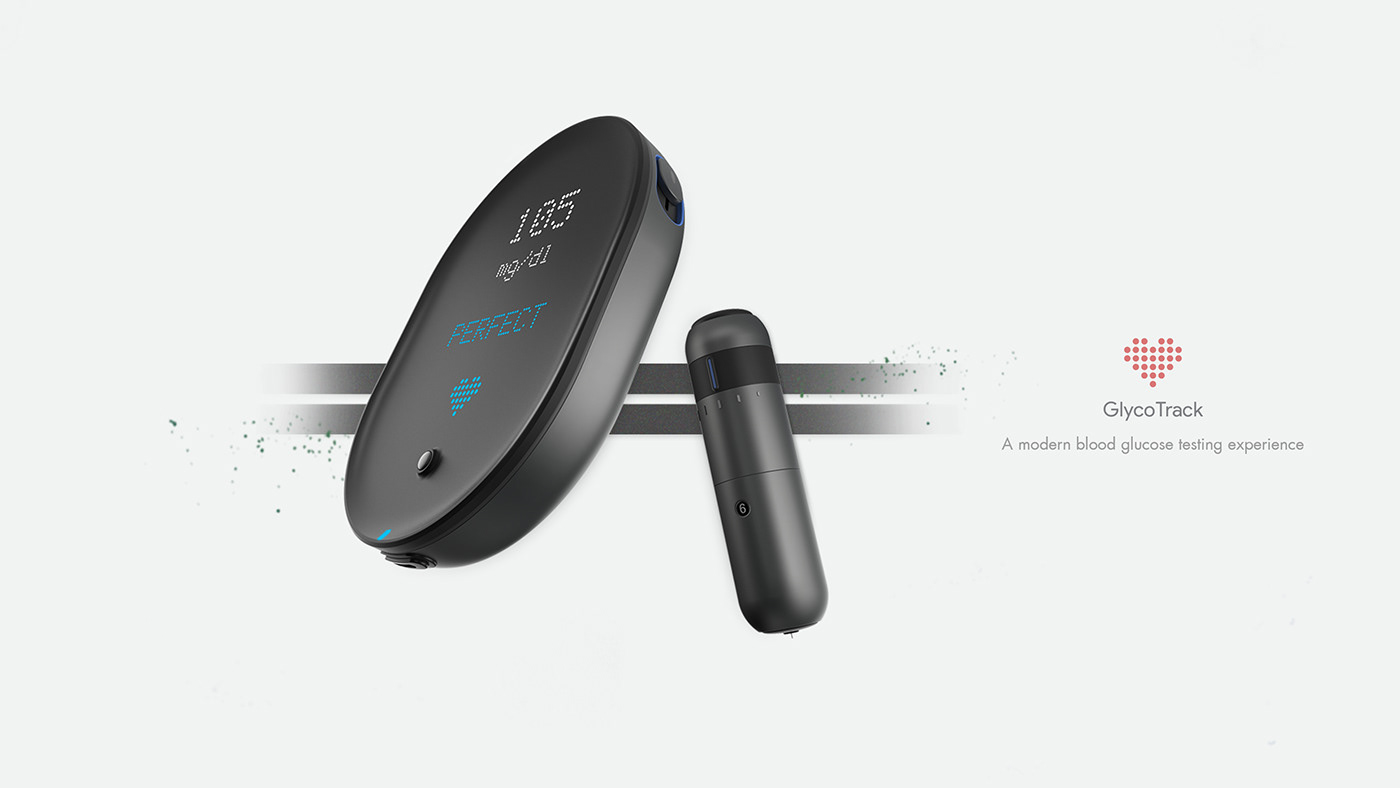 medical care，patient，Diabetes，Blood glucose test，GlycoTrack，Animate Warfare，black，intelligence，