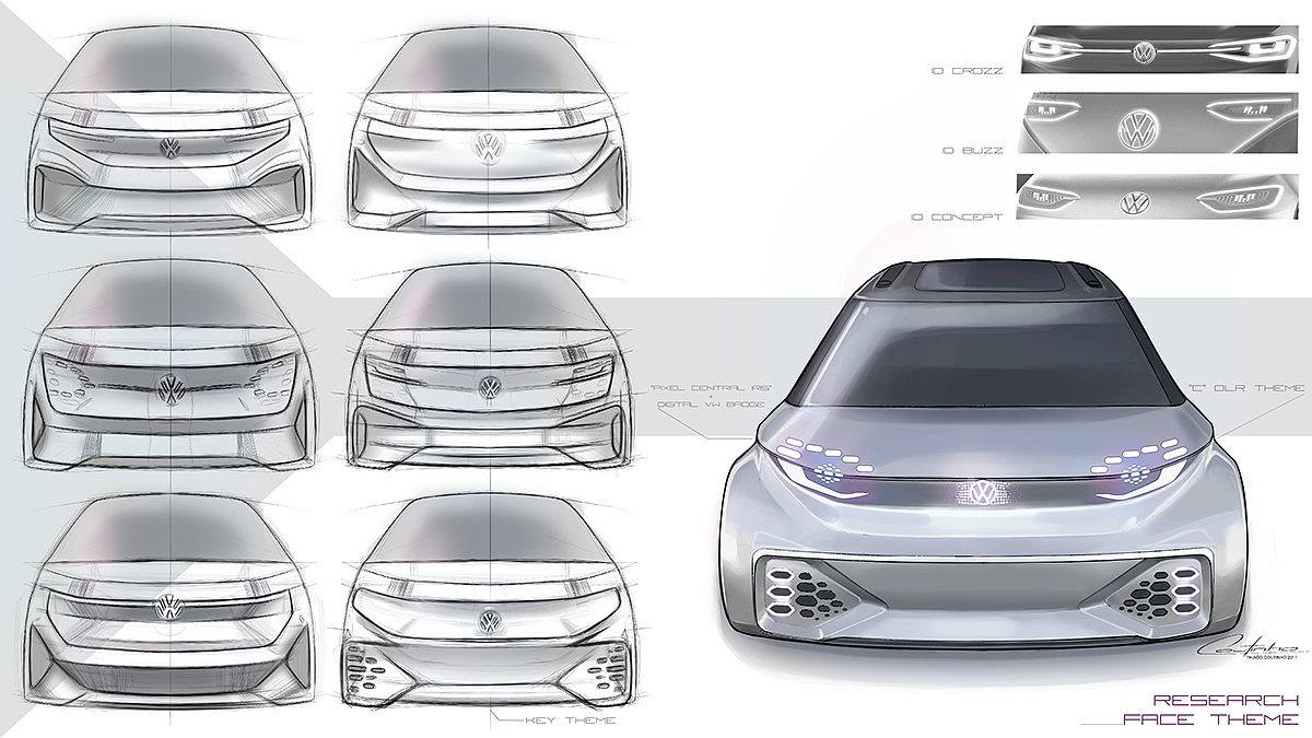 汽车，交通工具，Volkswagen，大众ID VAN，