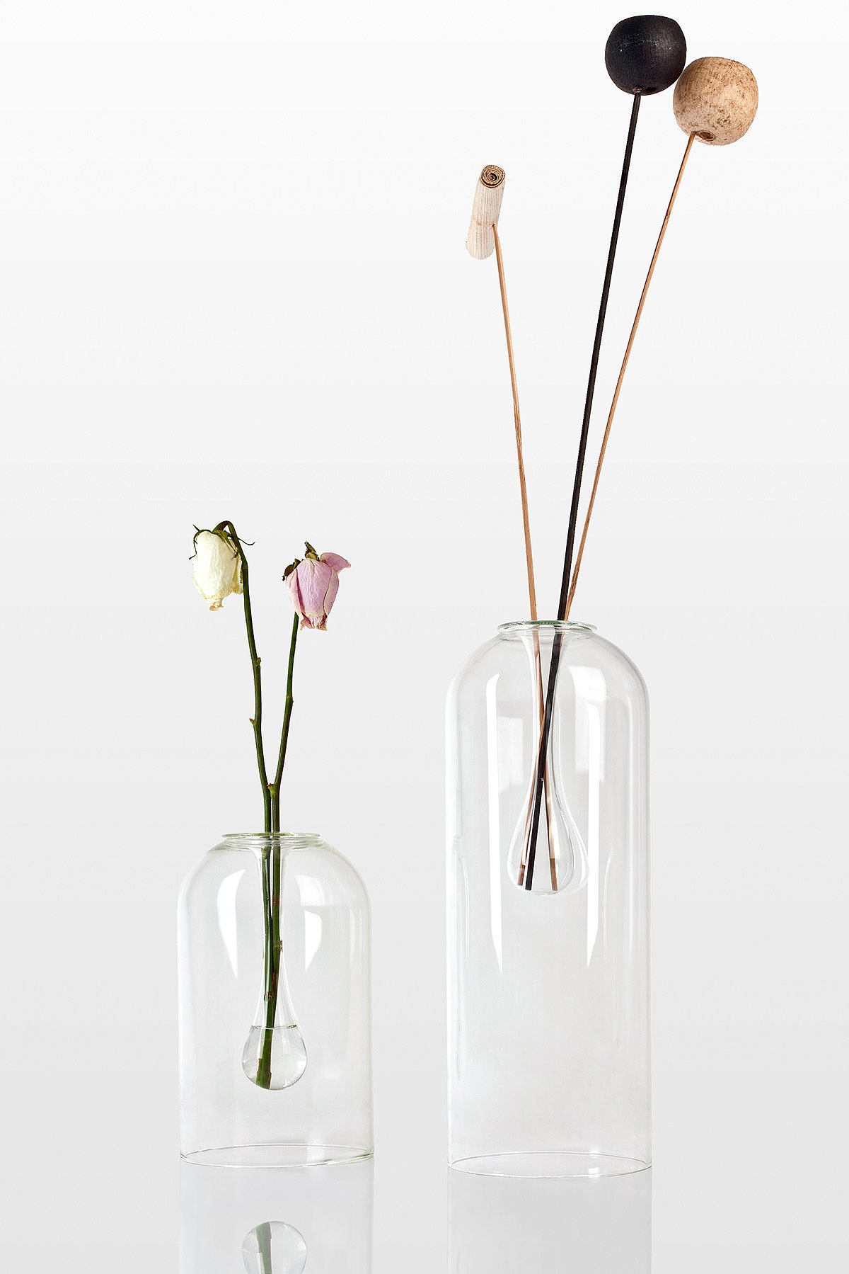 Glass，vase，decorate，transparent，TEAR Flowerpot，Home Furnishing，