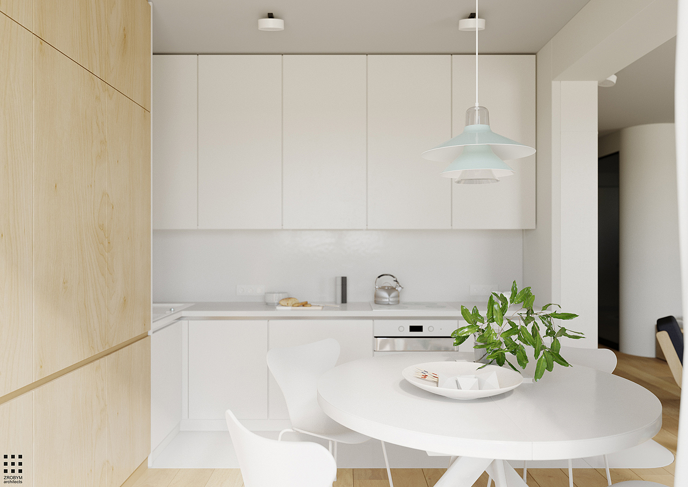 Interior design，Russia，92 square meters，