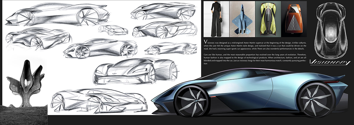 Concept Car，vehicle，Visionary，Vesper，Aston Martin，