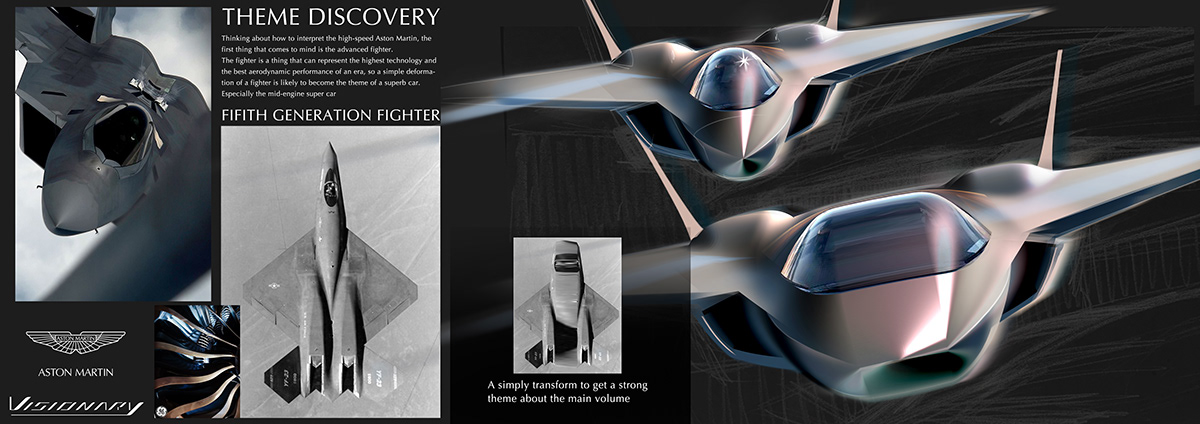 Concept Car，vehicle，Visionary，Vesper，Aston Martin，