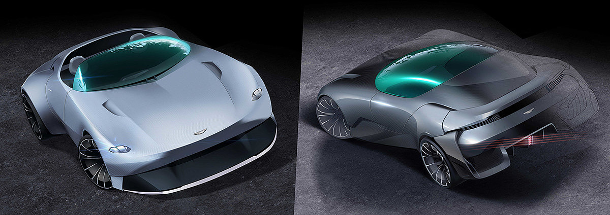 Concept Car，vehicle，Visionary，Vesper，Aston Martin，