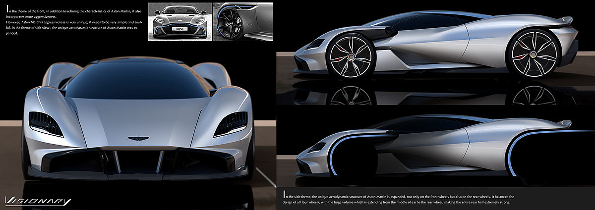 Concept Car，vehicle，Visionary，Vesper，Aston Martin，