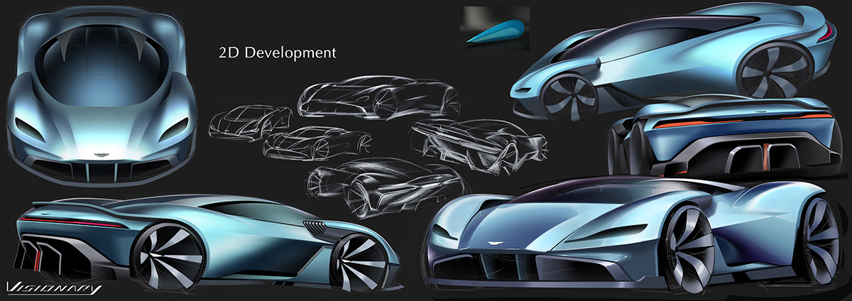 Concept Car，vehicle，Visionary，Vesper，Aston Martin，