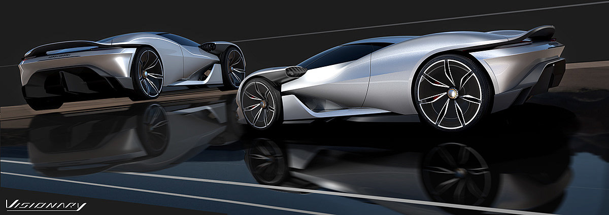 Concept Car，vehicle，Visionary，Vesper，Aston Martin，