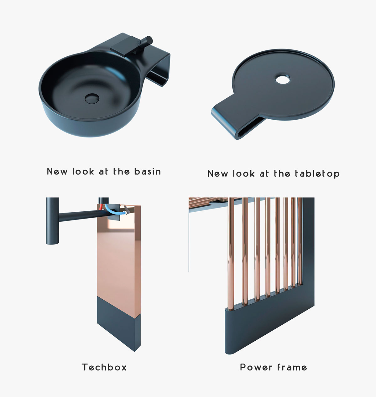 Home design，copper ，Wash basin，