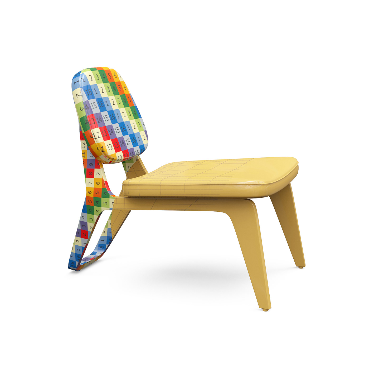 Model，3DMAX production，chair，Minimalist，