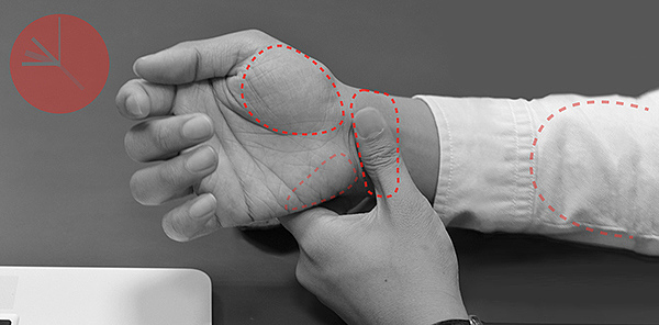 uknead，Arm massager，industrial design，product design，User experience，