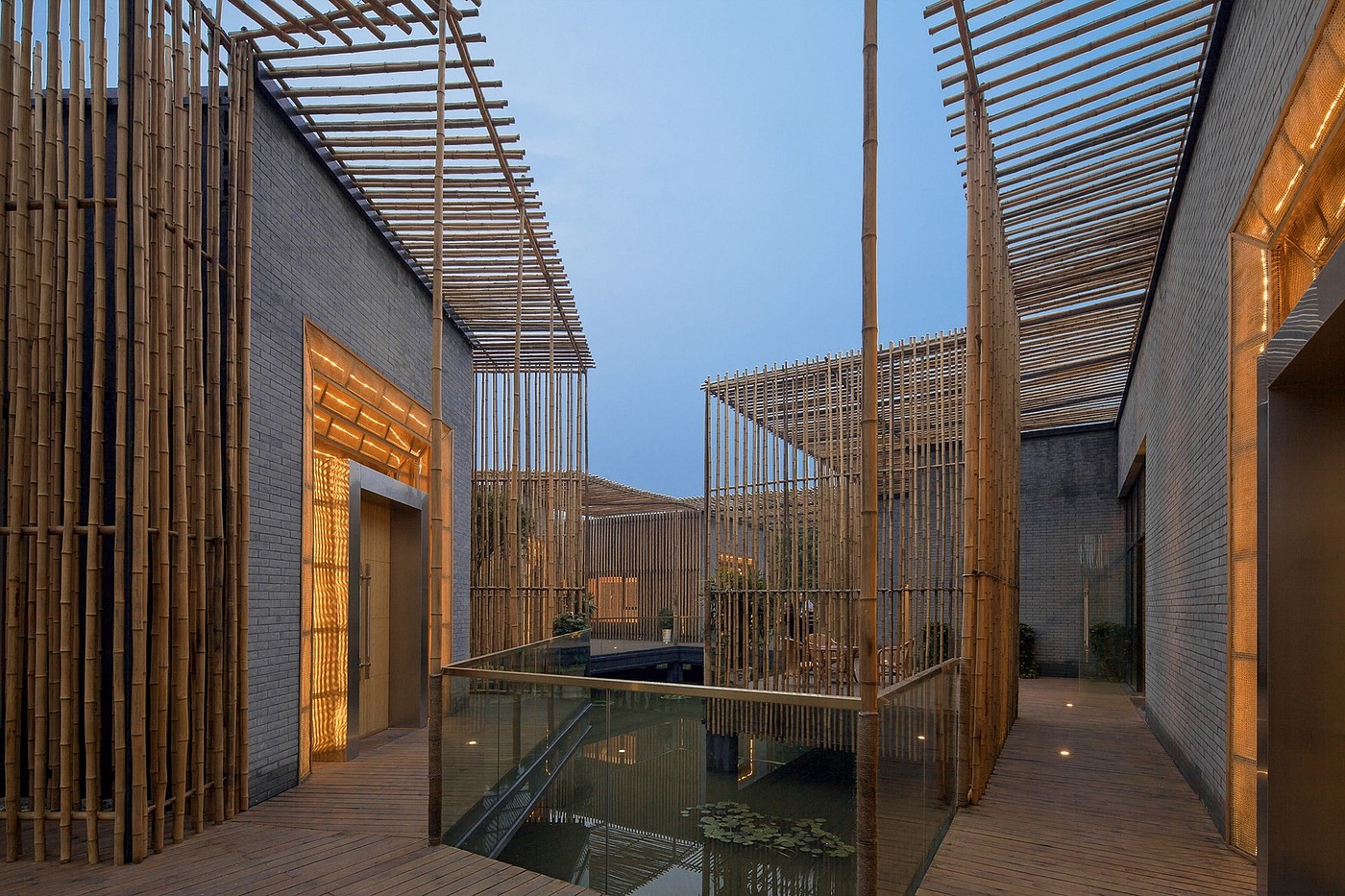 tea garden，Chinese style，Architectural design，