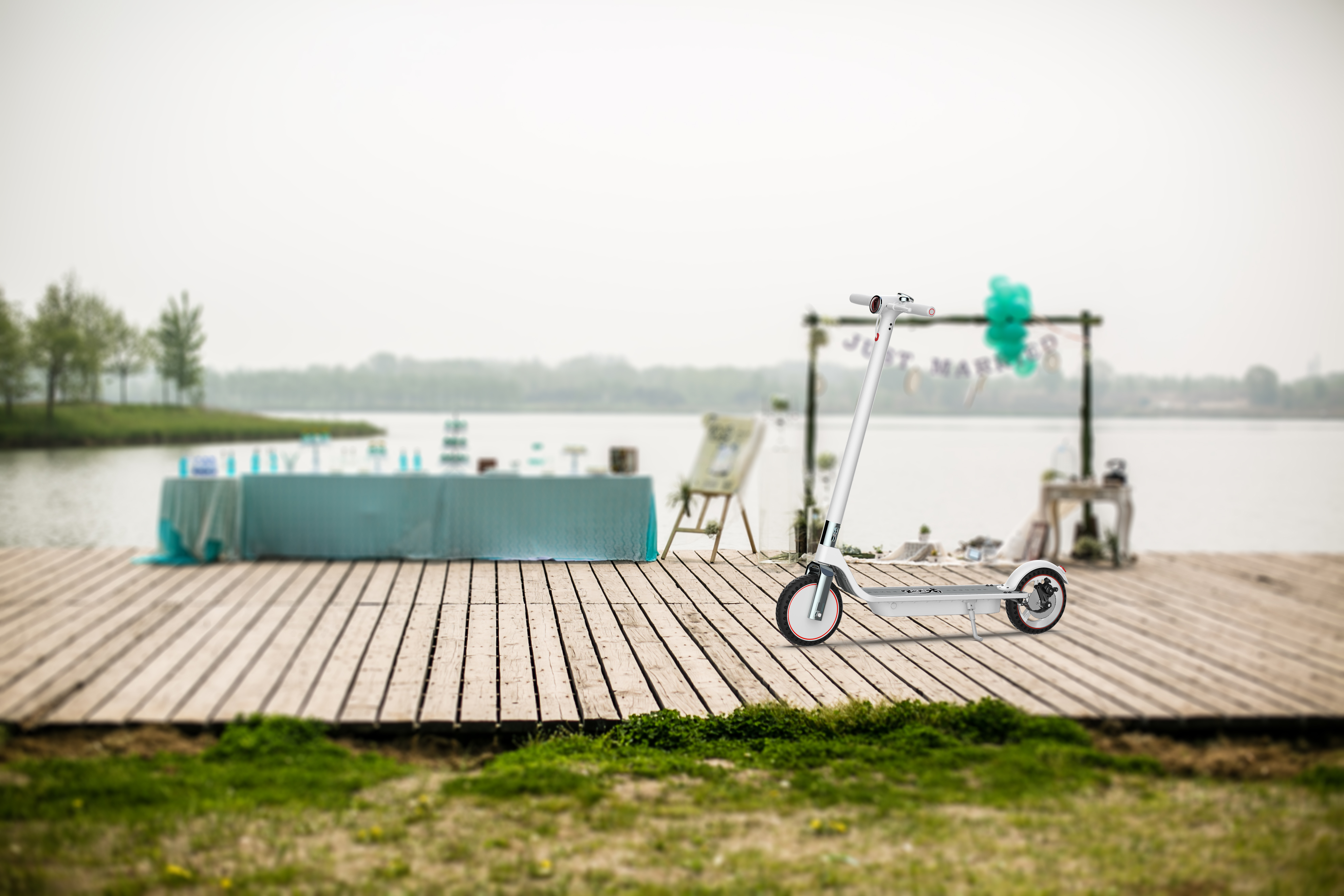 Intelligent travel，Head design，Scooter，