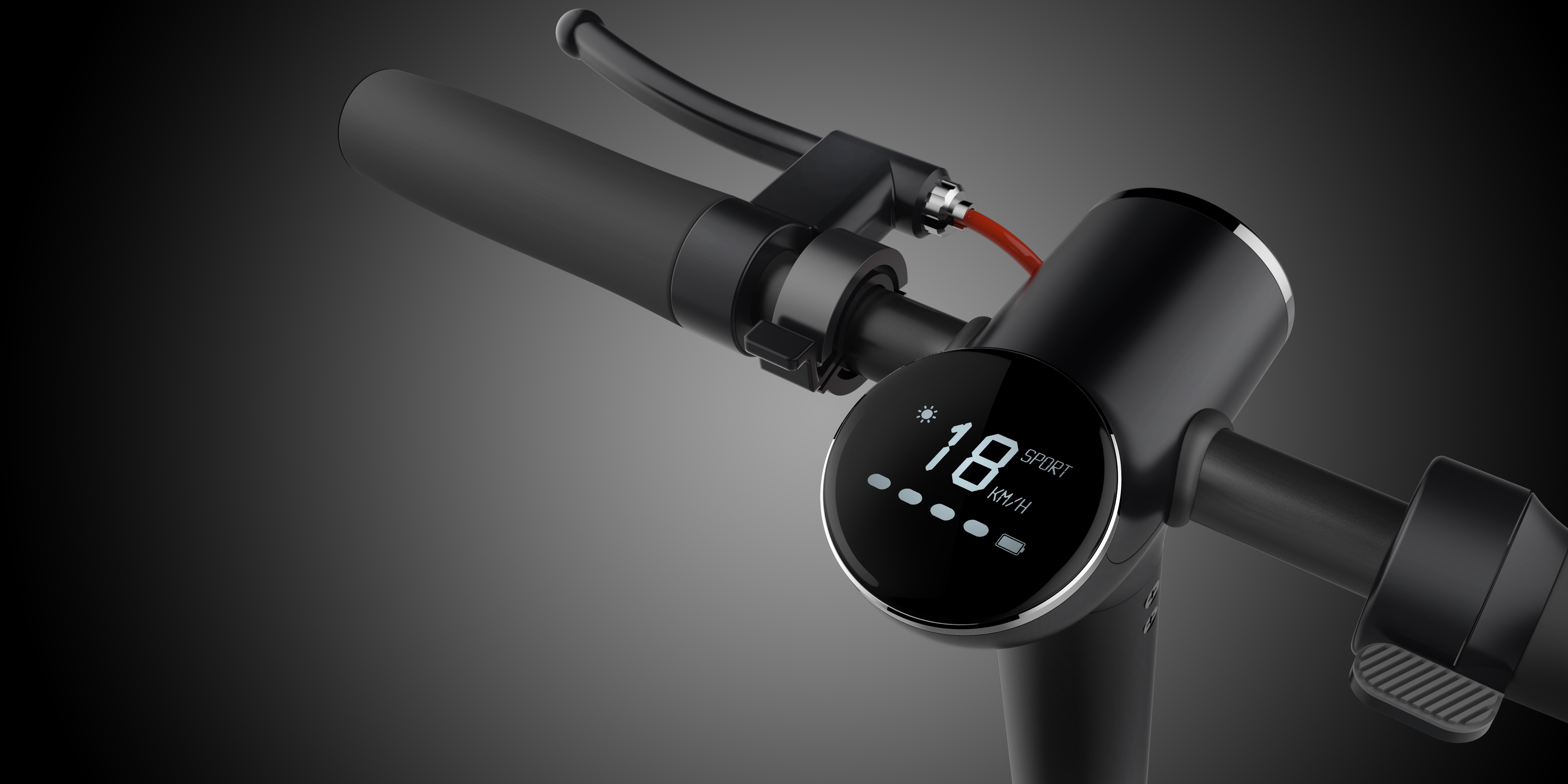 Intelligent travel，Head design，Scooter，