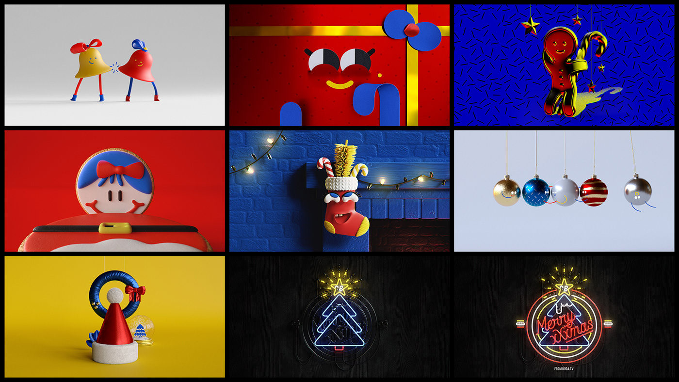 Merry XXXmas，Merry Christmas，Role design，animation，