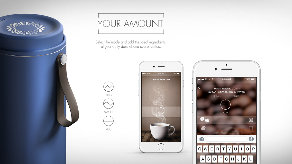 coffee cup，vacuum cup，Intelligent products，