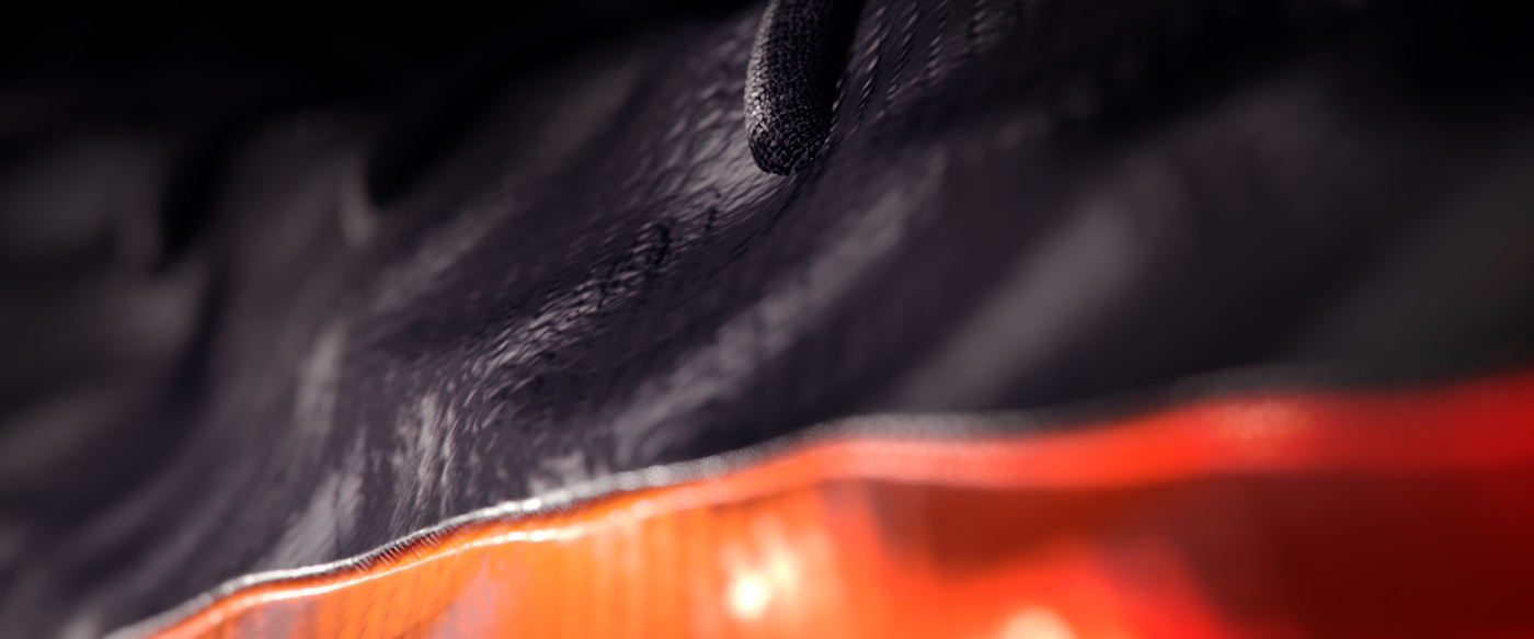 Running shoes，Nike，texture of material，