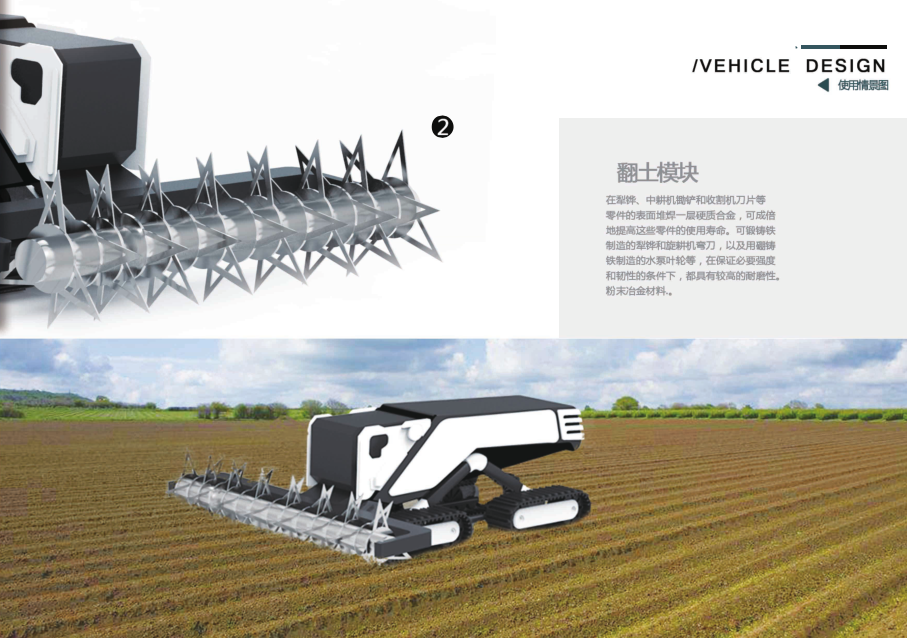 Modular design，modularization，Locomotive design，Agricultural vehicle design，machine design，