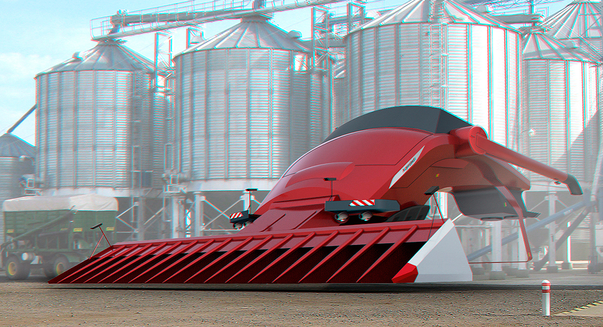 Harvester，equipment，concept，Ilya Avakov，