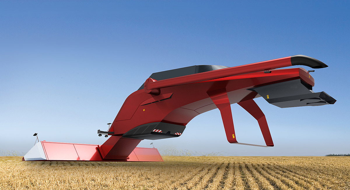 Harvester，equipment，concept，Ilya Avakov，