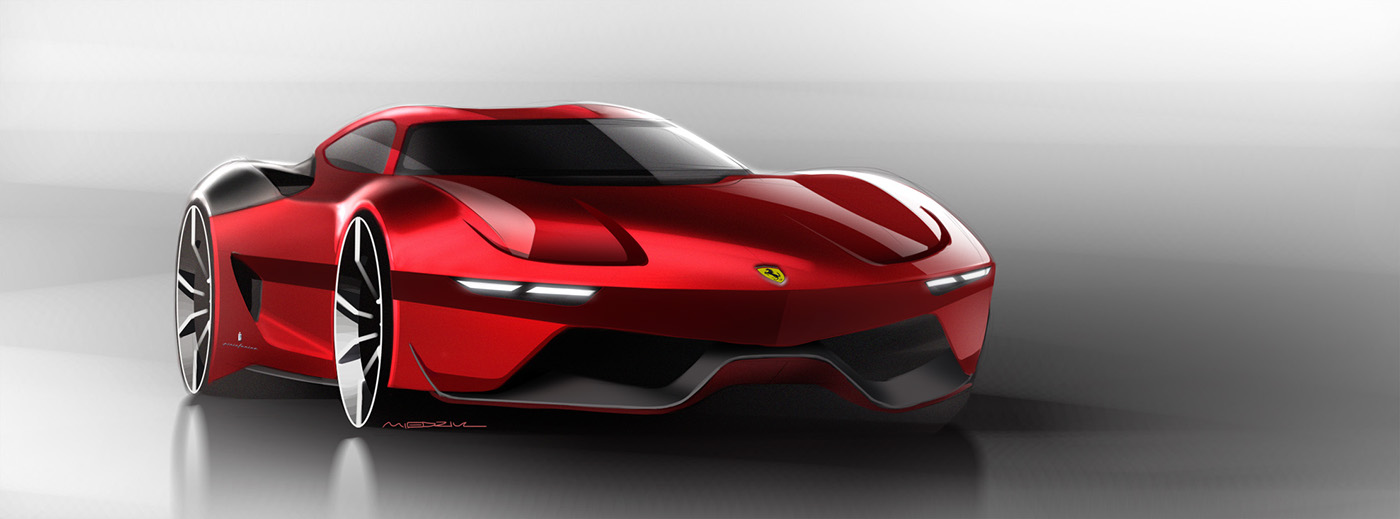 sketch，traffic，vehicle，automobile，Konrad Cholewka，