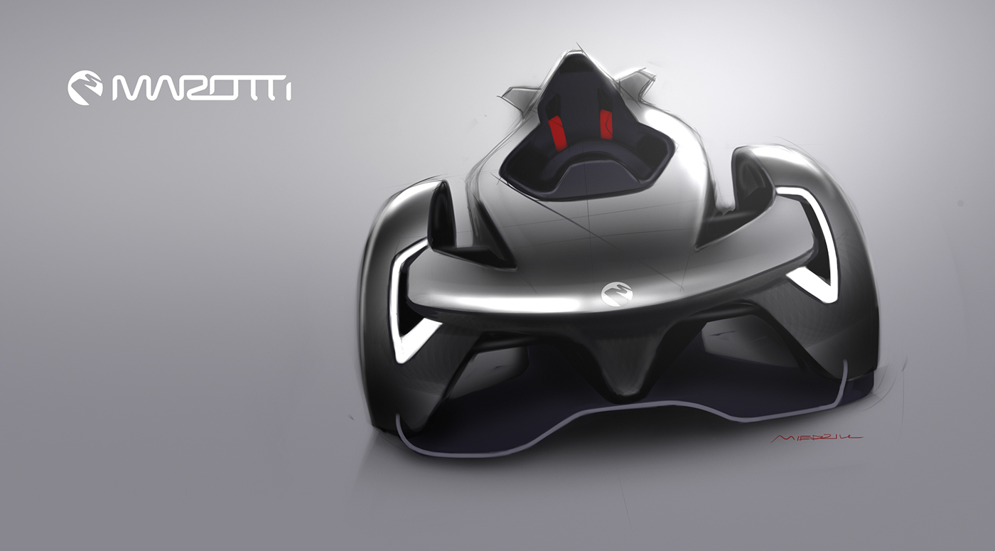 sketch，traffic，vehicle，automobile，Konrad Cholewka，