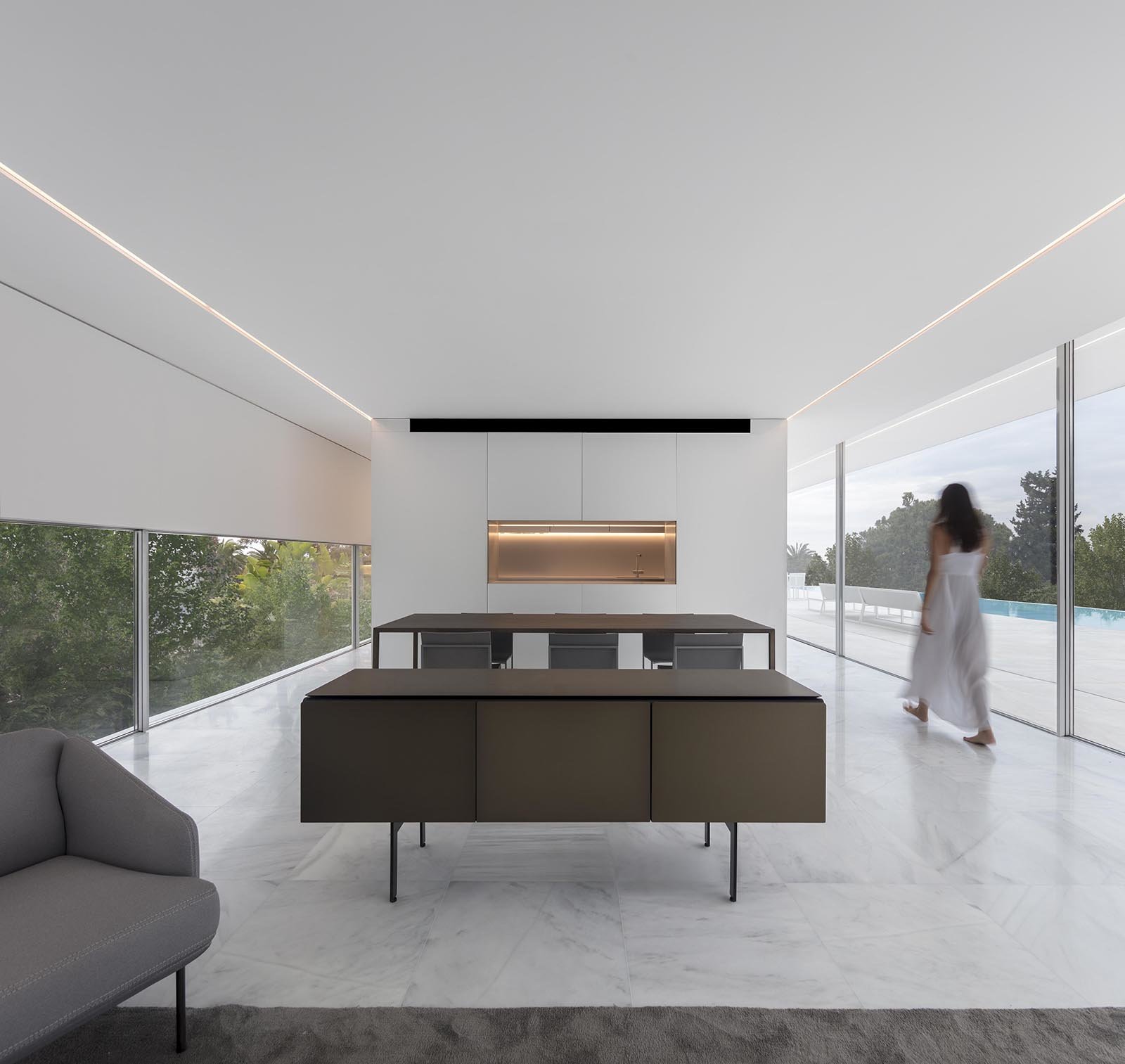 white，Hofmann House，Design，Architecture，