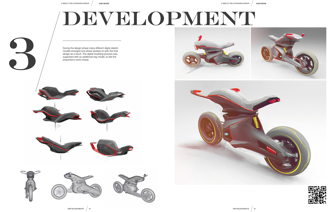 conceptual design，audi，motorcycle，