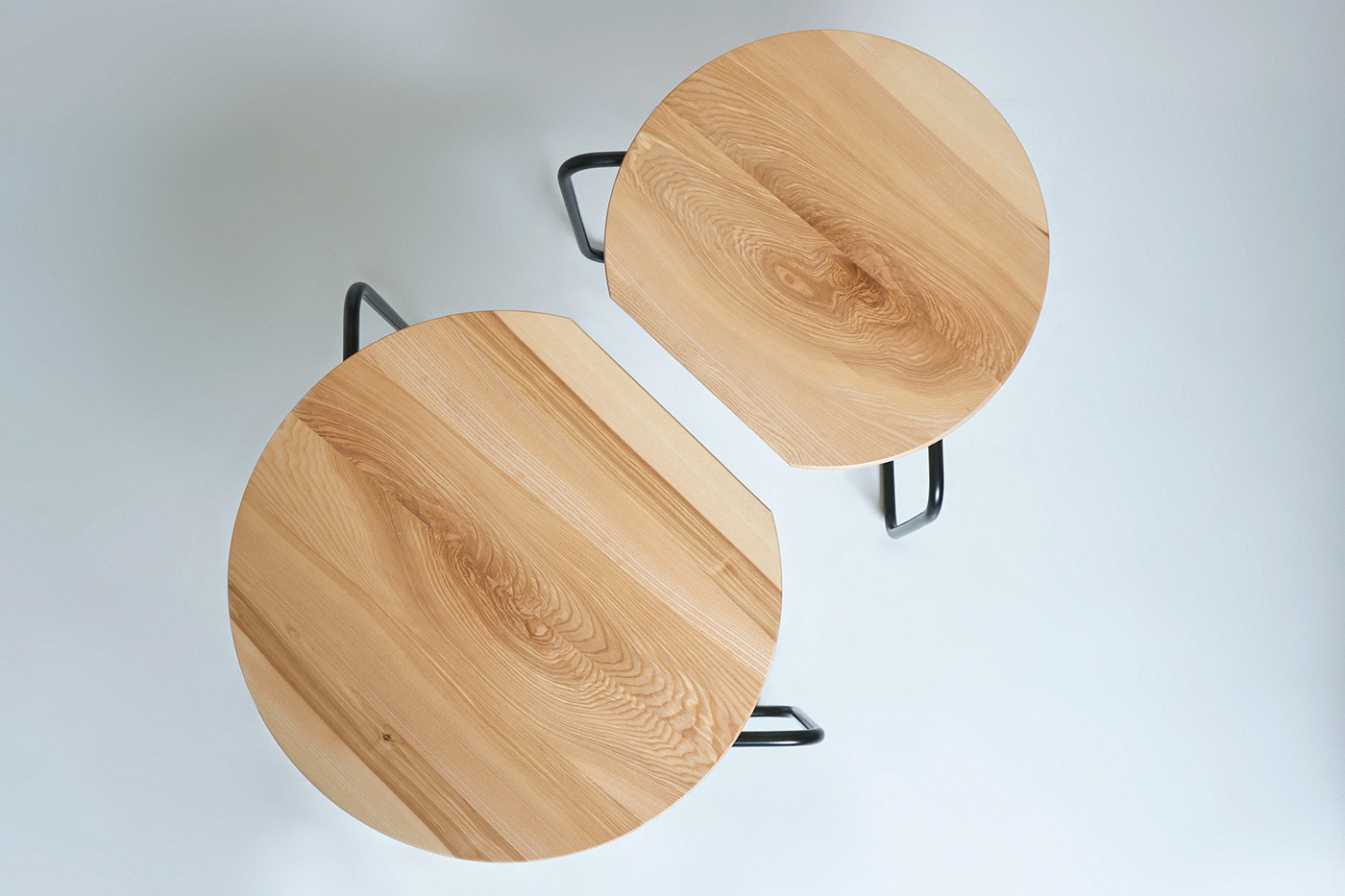 ANTS，Bending steel，Home Furnishing，Coffee table，Wood ash，Anna bowl，