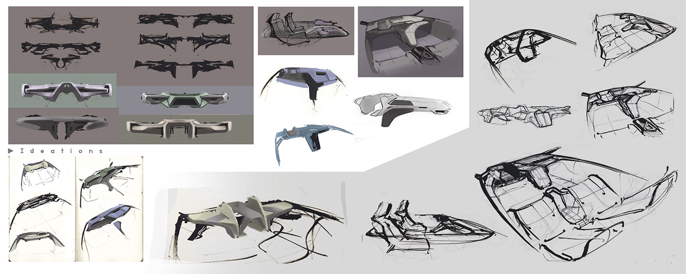 jeep，Hand drawn，automobile，