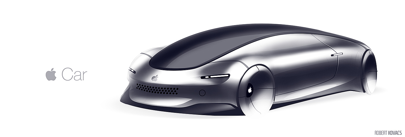 Apple，automobile，icar，concept，