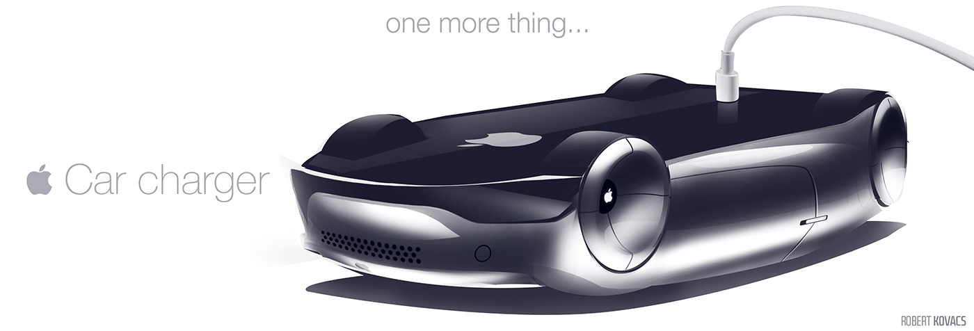 Apple，automobile，icar，concept，
