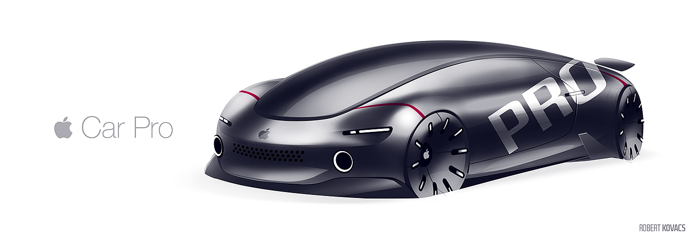 Apple，automobile，icar，concept，
